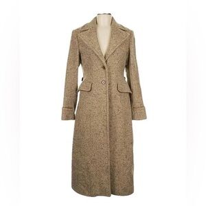 Coat tweed wool Coat